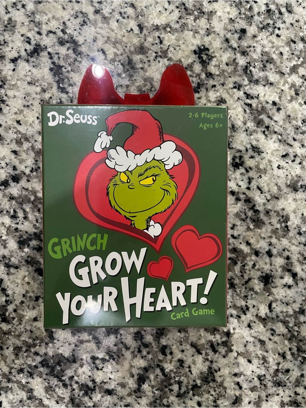 Dr. Seuss Grinch Card Game - Red & Green